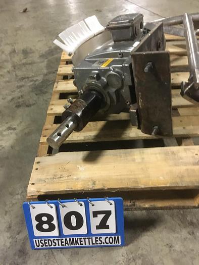 Used  GROEN 150 GAL SINGLE AGITATION SCRAPING ARM & MOTOR previously used in a GROEN TA150-SP STEAM KETTLE (STOCK #807).