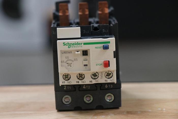 Thompson Machinery Overload Relay 48-65 AMP - Telemecanique