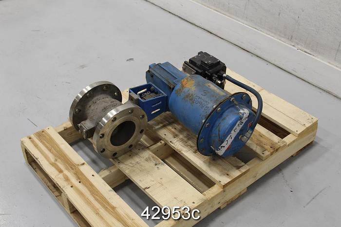 Used Neles Jamesbury 4" V-Ball Valve #42953