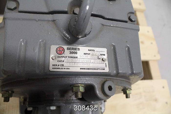 Used Emerson Ept Series 3000 Speed Reducer #30843