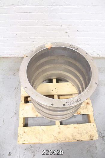Used Beloit M18 Pressure Screen Basket, .010" Slots #22362