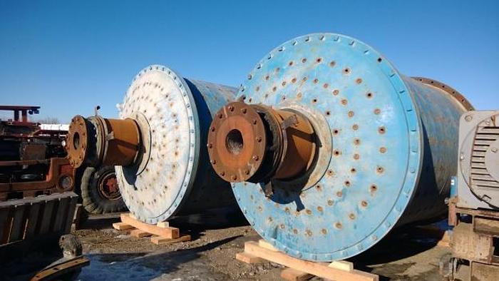 Used Mill, Ball, 9' X 12', Allis Chalmers, Wet Grind, 650 HP (2) #D741924