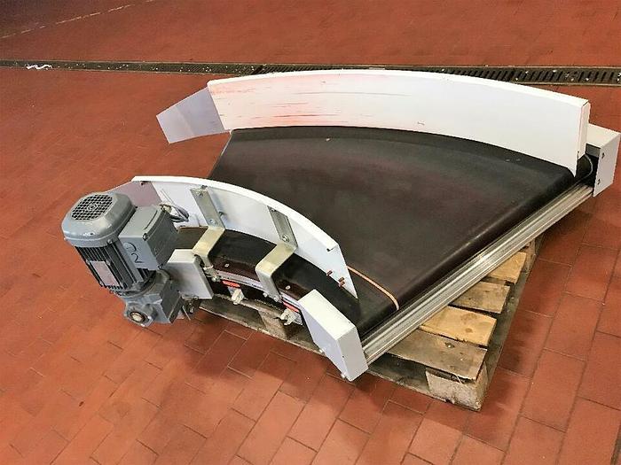 Gebraucht TRANSNORM Kurvengurtförderer Transnorm 45° Links 1500-80