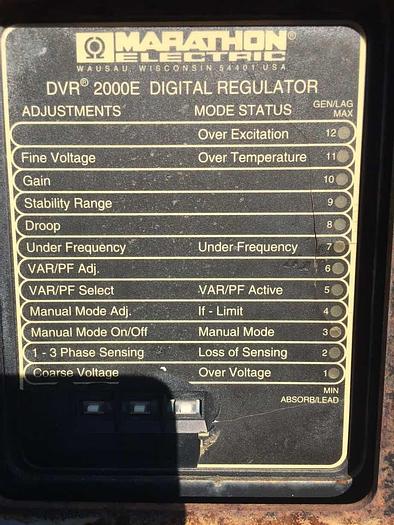 Used Marathon Electric Magna One 1430kW Single Bearing Synchronous AC Generator End