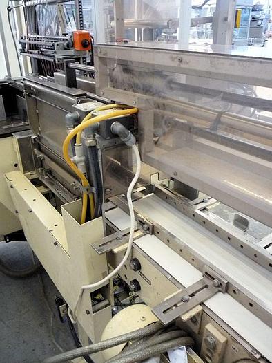 Used O 12502 E - Overwrapper SOLLAS 17-H100 with Carton Collator