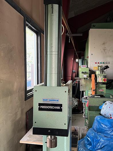 Used BRUGT PNEUMATISK PRESSE, FABRIKAT PRESSOTECHNIK, MODEL PC 8, MASKIN NR.…