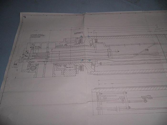 Used SUCTION PRESS ROLL  36" (914MM) DIA. X 160" (4060MM)FACE DORRIES