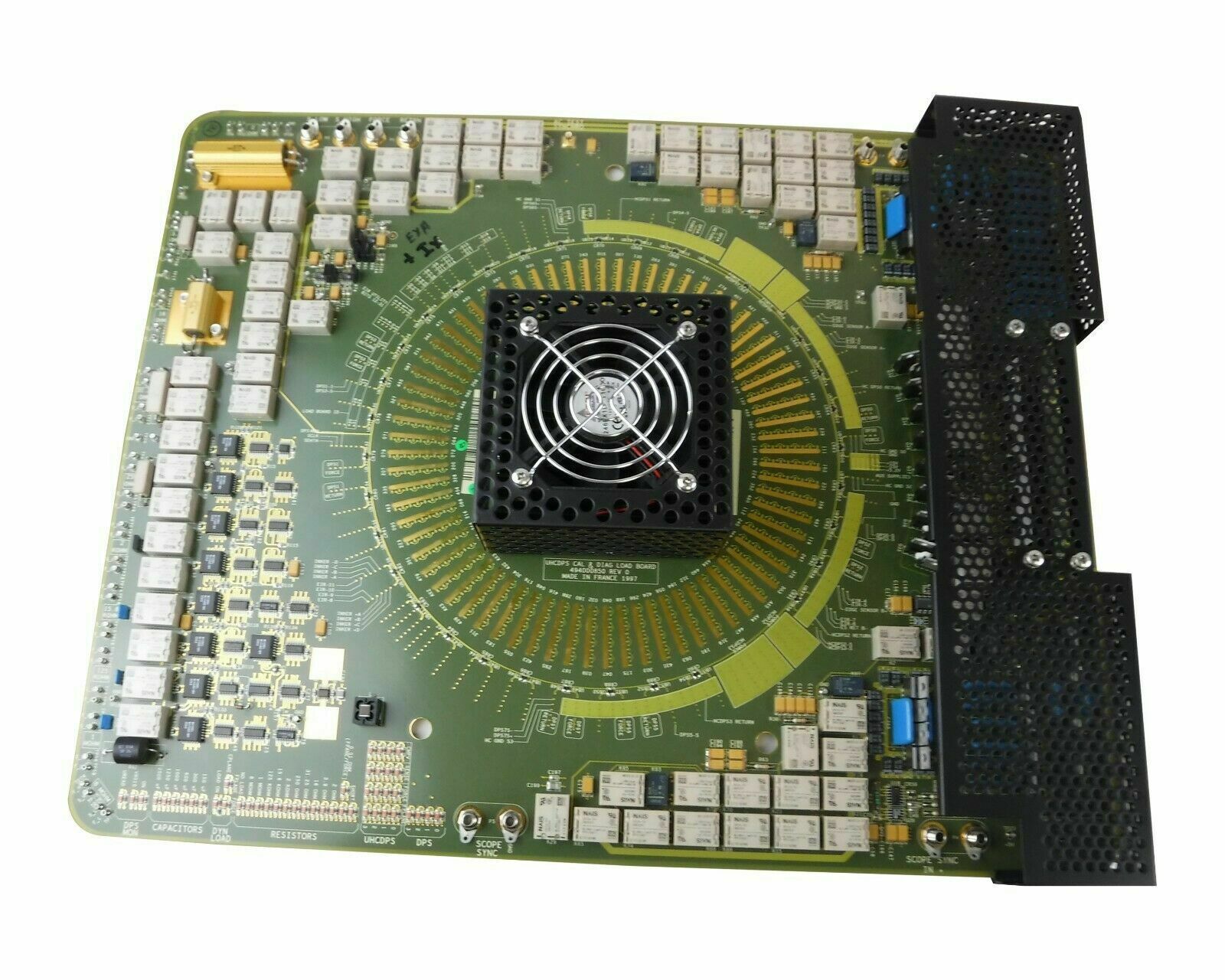 Used 1994 SCHLUMBERGER CREDENCE LTX TEST HEAD PCB 494000850 77911544 IS90EF2CO5421