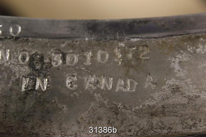 Used Black Clawson UV100 Pressure Screen Basket #31386