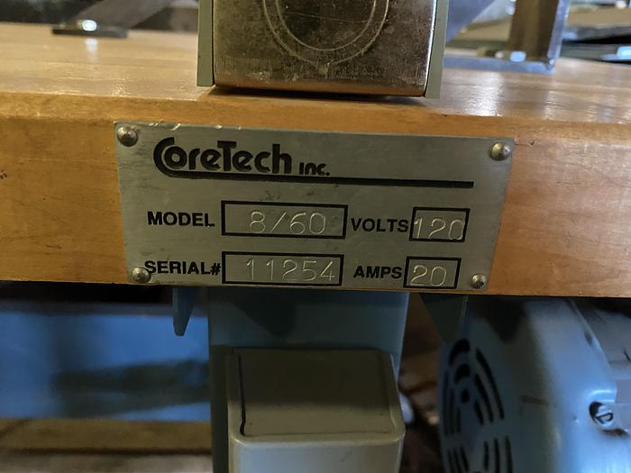 Used 60" CORETECH  CM10 CORE CUTTER , 3" DIA.   3/4 HP