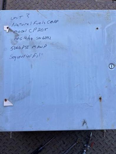 Used Natural Fuels Corporation CNG Sequential Fuel Panels 3 available model CP205