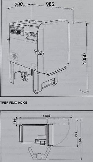 Used Krajalnica mięsa "Treif Felix" 100 - CE