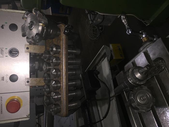 Used 10" X 50", FIRST, LC-185VS-B, 2011, VERTICAL MILLING MACHINE