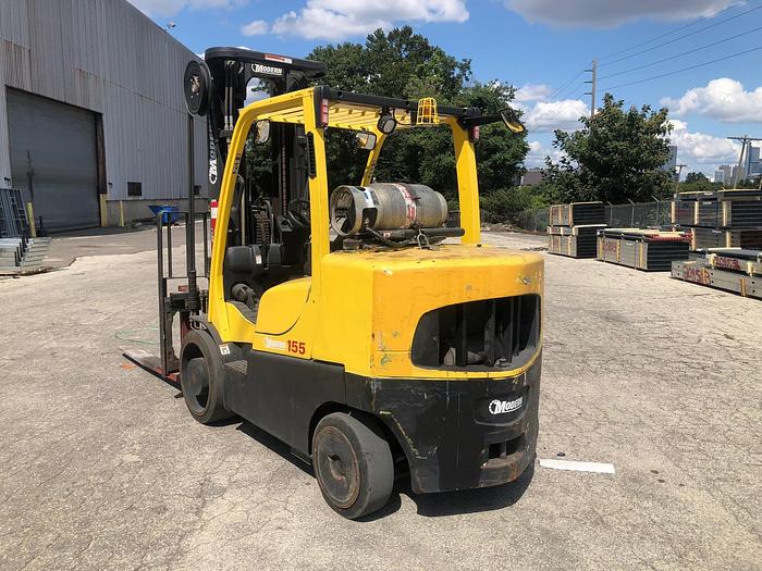 Used 15,500 POUND HYSTER MODEL S155FT W/ SIDESHIFT MFG. 2008
