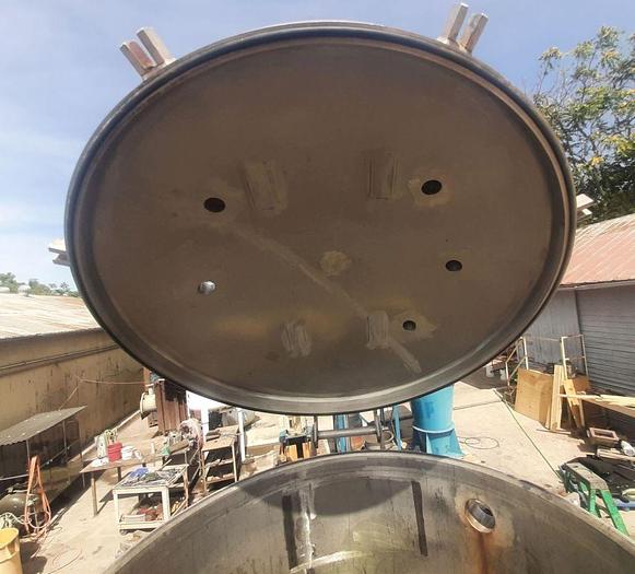 Used Tank, 700 Gallon, S/st, Jkt, 100 PSI, Lee Industries #S744714