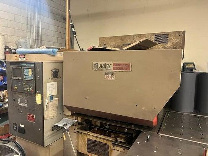 Used MURATA WIEDEMANN CENTRUM 2000 22 TON TURRET PUNCH