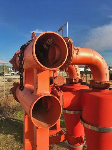 Used MI SWACO 2-12 De-Sander, 1000 GPM (Two units available)