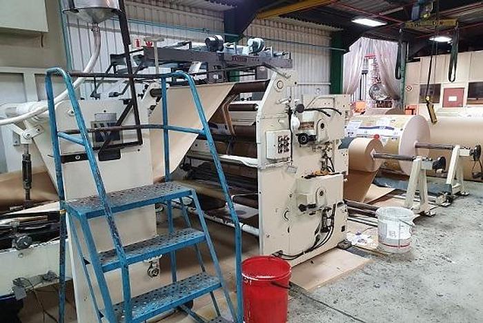 Used HOLWEG-WEBER  7AFW - SOS paper bag making machine