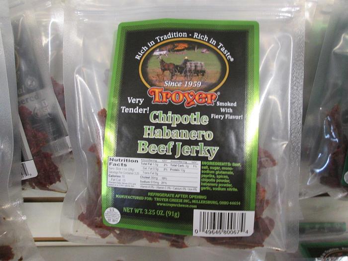 Troyer's Beef Jerky