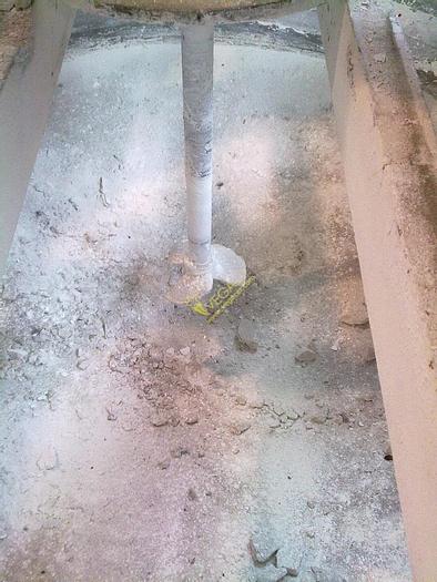 Used Round stainless steel tank for glaze