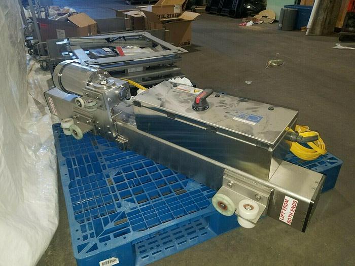 1000 Lb Carpenter Crane Hoist Lift Stainless Steel Food Clean Room Pharmaceutical Watch Video!