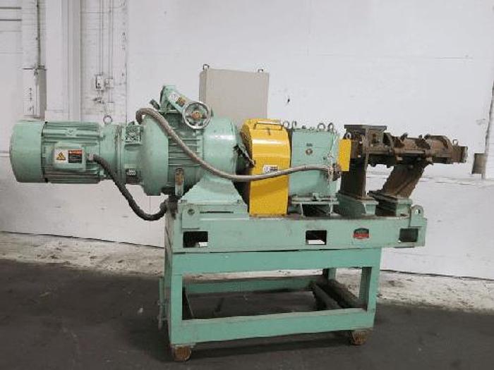 Used 4 IN. KURIMOTO READCO TWIN SCREW CONTINUOUS PROCESSOR – JACKETED – #8369