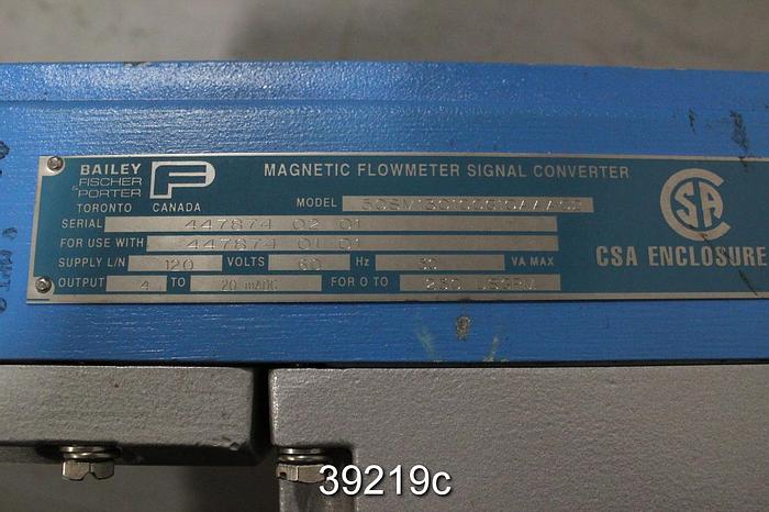 Used Bailey Magnetic Flowmeter Signal Converter, 50SM1301CCG10AAAC2 #39219