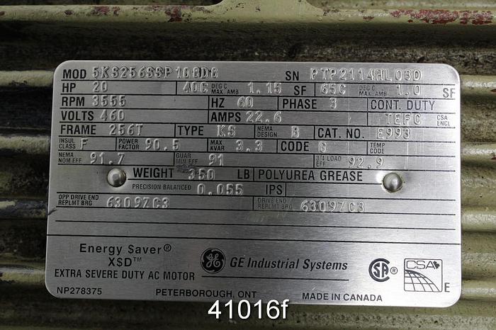 Used Spencer Turbine Co. M2020-SS 7x8 Blower #41016