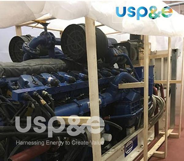 Used 1 MW 2011 Used Perkins 4016-65TRS2 Natural Gas Generator