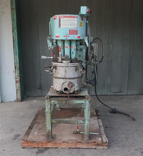 Used MYERS DUAL SHAFT MIXER - S/S - VACUUM - JACKETED