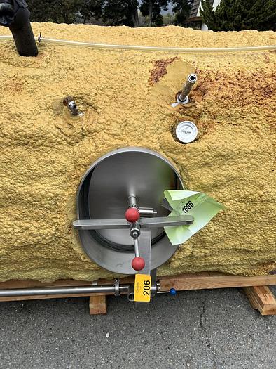 Used Tank, 775 Gallon, Stainless Steel, 25 BBL Brite Tank, Insulated #S744741