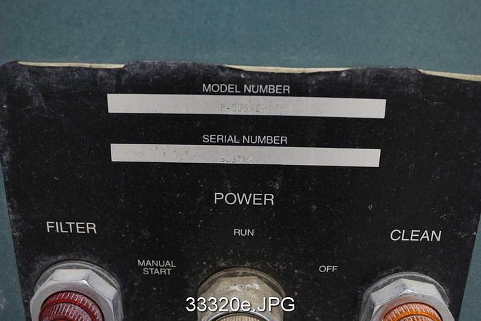 Used Ronningen Petter F-205-EB 5-Bank Canister Filter #33320