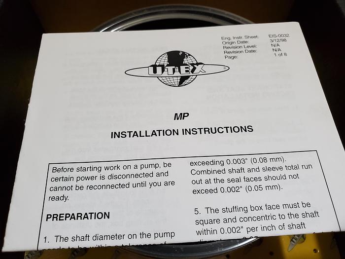 UTEX R20620 4 1/2" 5300-01-0450-03 New Rotating Unit (BRE1)