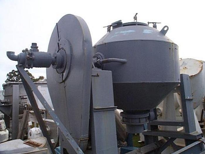 Used Dryer, Vacuum, Conical, 10 CF, Ceramic & S/st, Stokes, #S276434