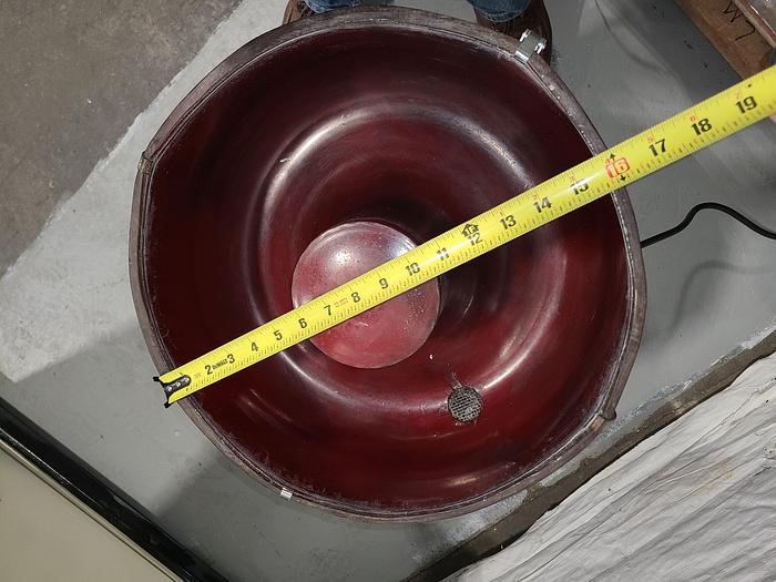 Used Belair Vibratory Finishing Machine 1/2 Cubic Ft 110V Polish Deburr 