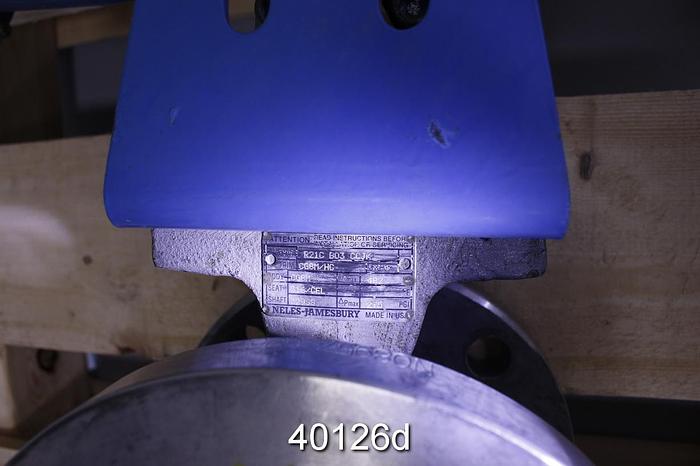 Used Neles Jamesbury 3" V-ball Valve #40126
