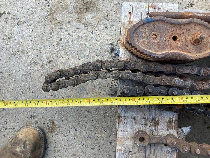 Used Chain Pipe Wrench Vise Tong Components Package