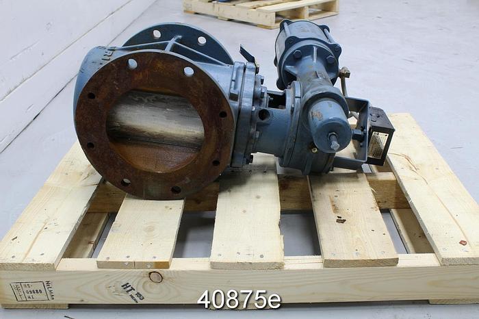 Unused Dezurik 8" PEC Eccentric Plug Valve #40875