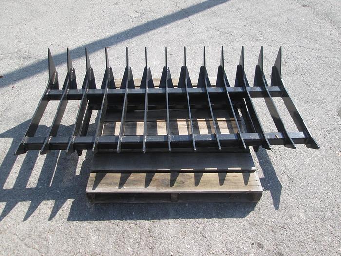 Used New 6' Skid Steer Root Rake
