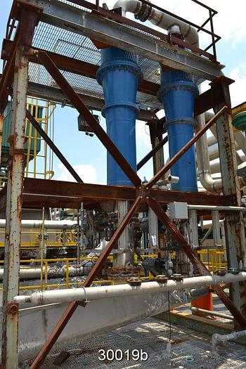 Used Black Clawson 20 High Density Cleaner System #30019