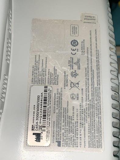Used GE Dash 4000 Patientenmonitor auf Trolley mit Zubehör, BP1/3, BP2/4, SPo2, Temp/co, NIBP