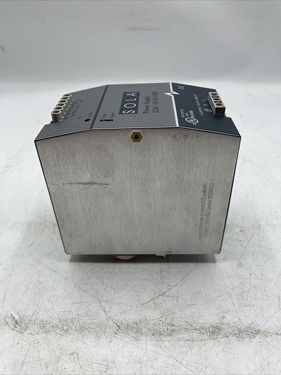 Used Emerson SOLA SDN 10-24-100P Power Supply 24VDC/10A Output