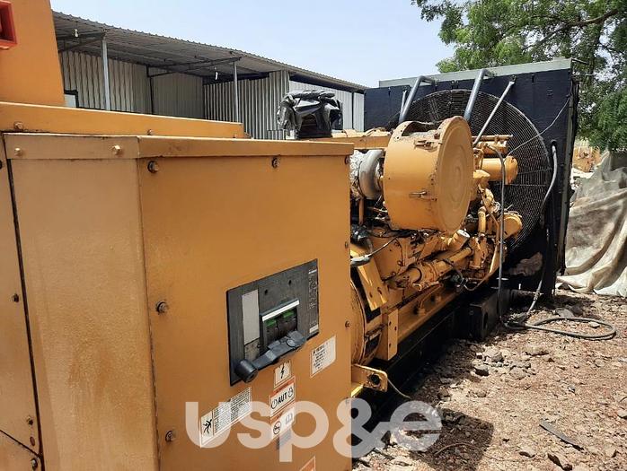 Used 1 MW 2004 Used Caterpillar 3512 Diesel Generator Sets