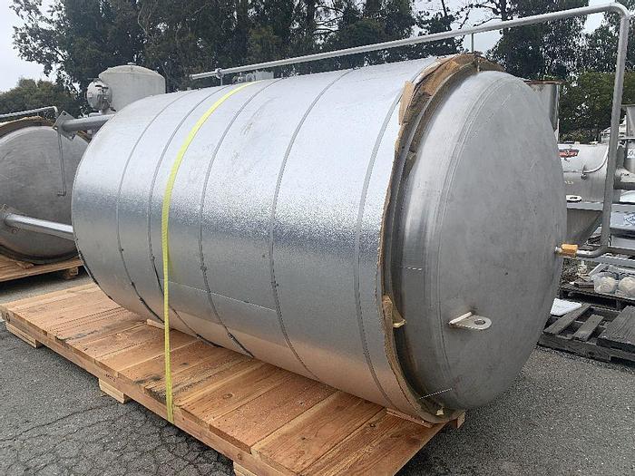 Used Tank, 1,300 Gallon, S/st, Jkt, DT/CB, Insul, B #S743886