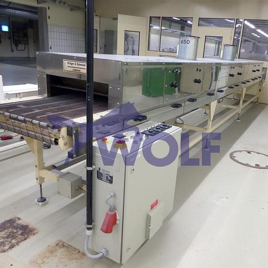 Used gebr. Flämmtunnel KRÜGER & SALECKER