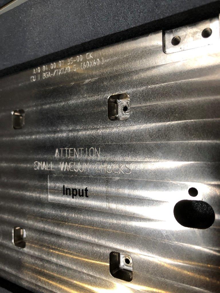 Used Multitest 120 BGA 7x7mm Test Handler Kit for MT9510