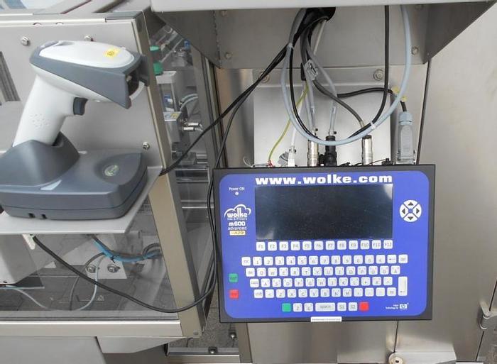 Used M 14564 D - Labeller NERI BL 400 V TE for Vignette / Tamper Evident