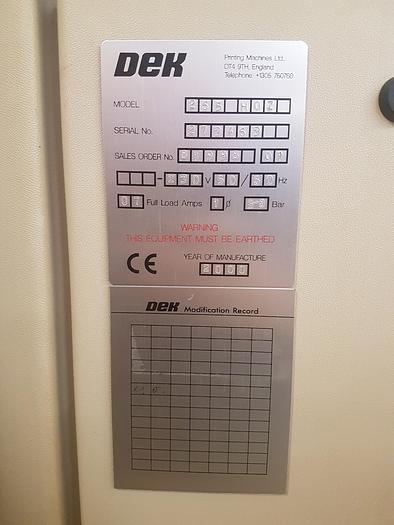 Used 2000 DEK 265 Horizon