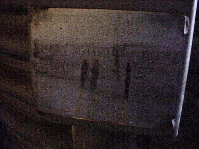 Used 100 GALLON HOCKMEYER DUAL SHAFT MIXER – S/S – VACUUM – JACKETED (#9212)