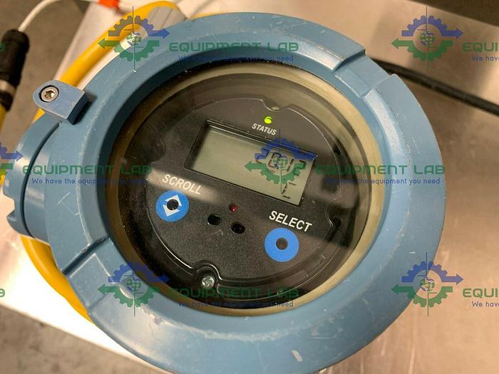 Used Micro Motion CMF100M339NABUEZZZ Mass Flow Sensor w/ 2700R11 Digital Readout